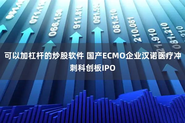 可以加杠杆的炒股软件 国产ECMO企业汉诺医疗冲刺科创板IPO
