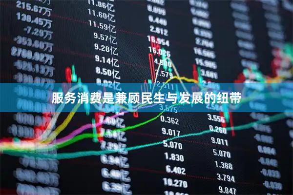 服务消费是兼顾民生与发展的纽带